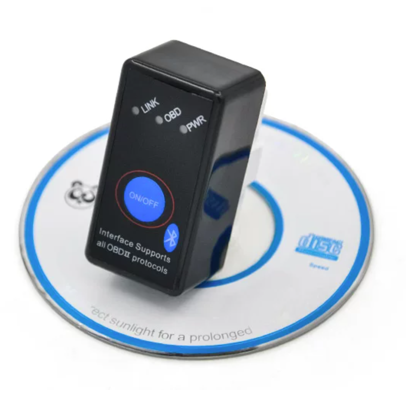 OBDII Car Diagnostic Scanner with Switch and Bluetooth ELM327